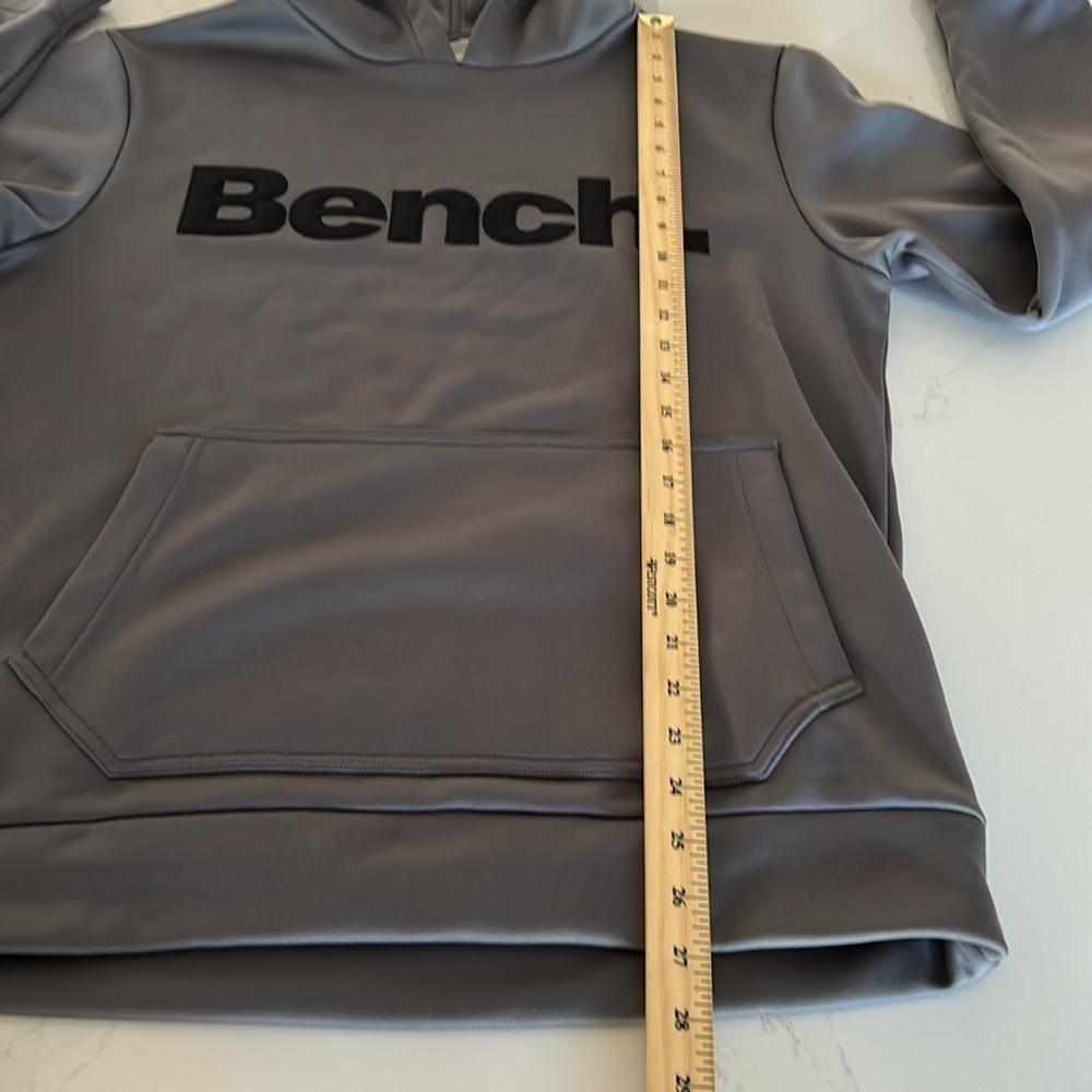 Bench Gray Charcoal Hoodie Size Medium - Picture 3 of 6